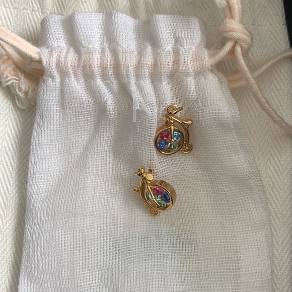 Anthropologie Bicycle Earrings - Picture 3 of 3